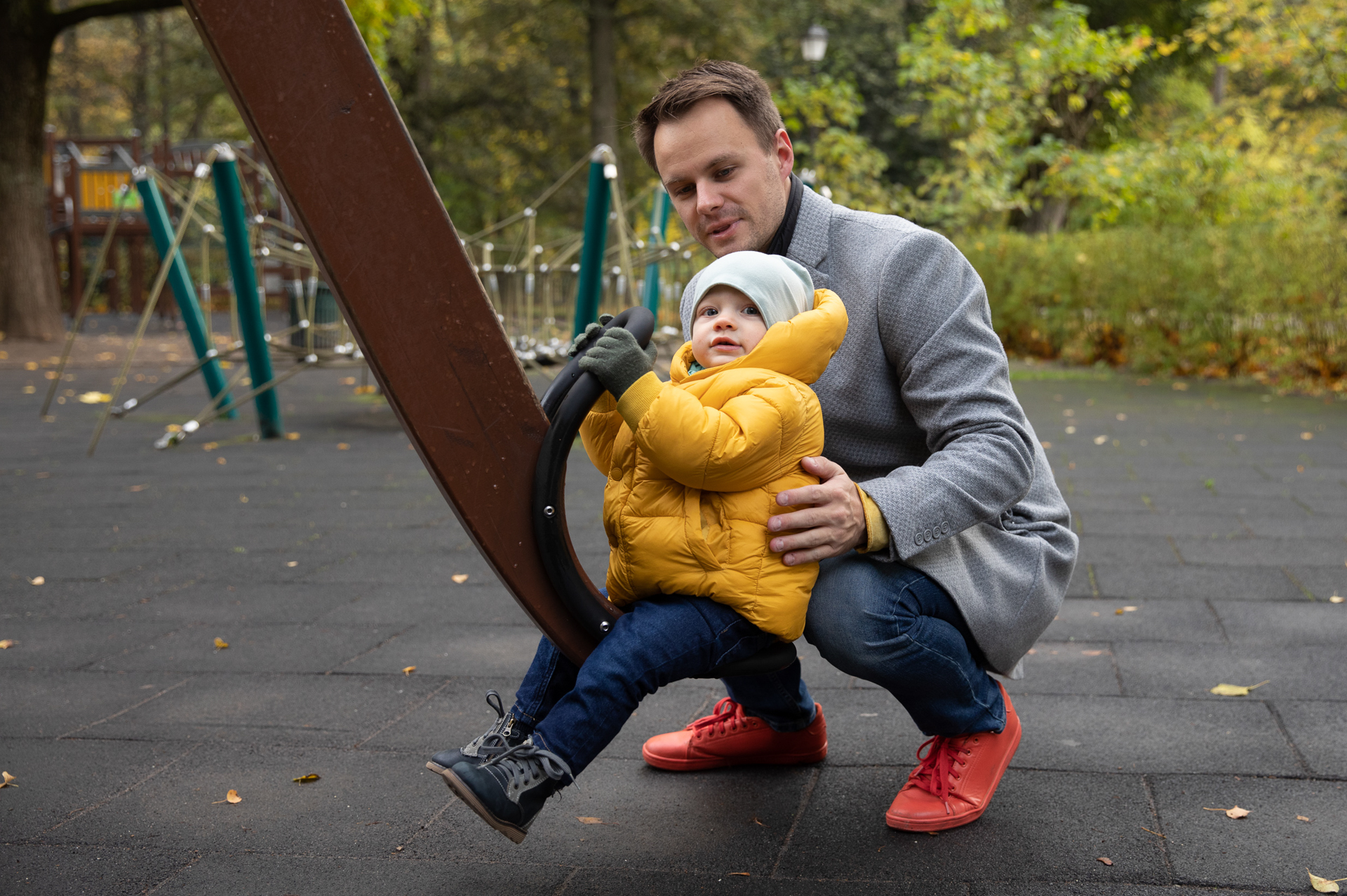 Tėtis Vytautas su sūnumi Gabrieliumi/ Orange Studio Photography